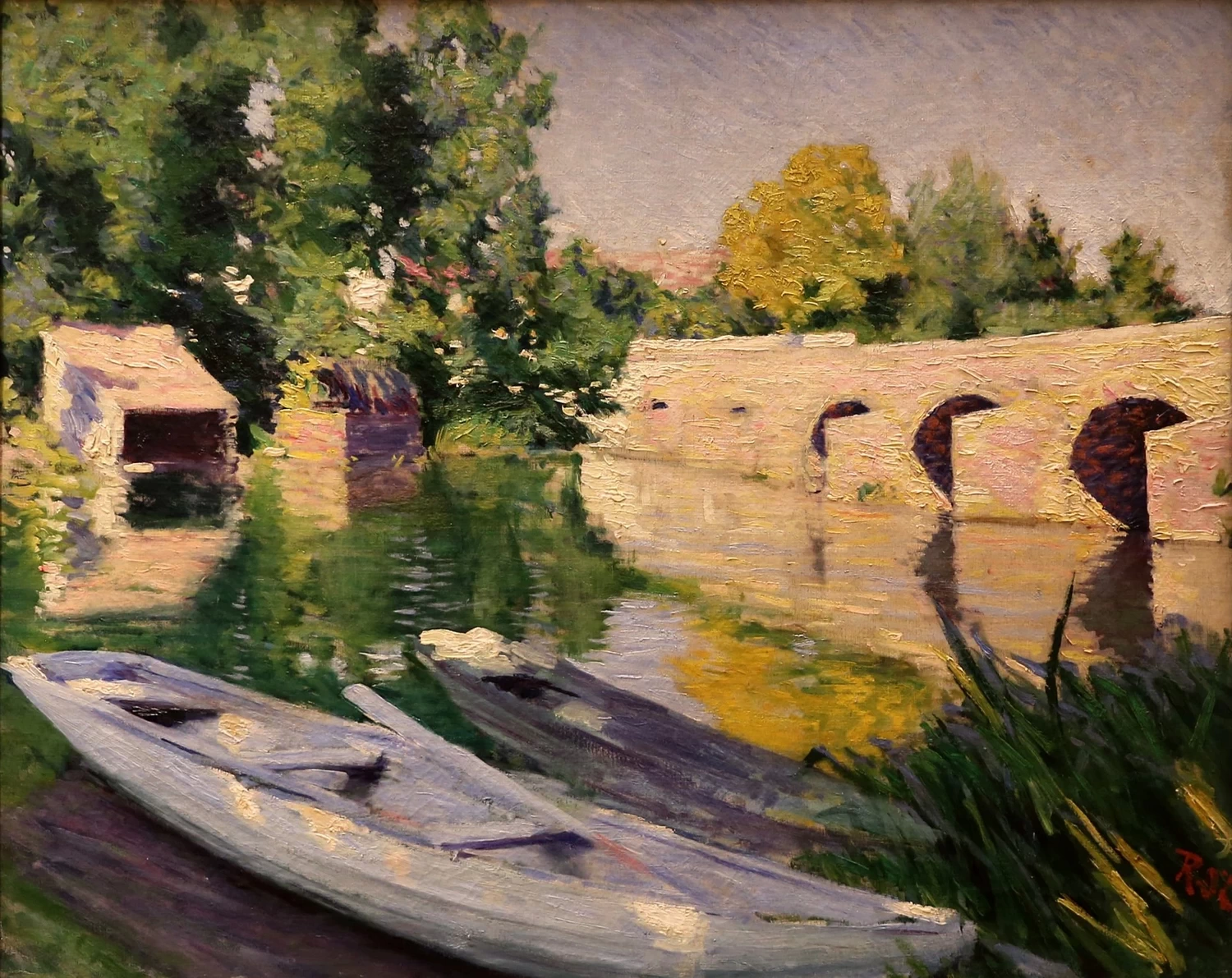 Il ponte a Grez - sur, Loing, National Gallery of Ireland, Dublino
